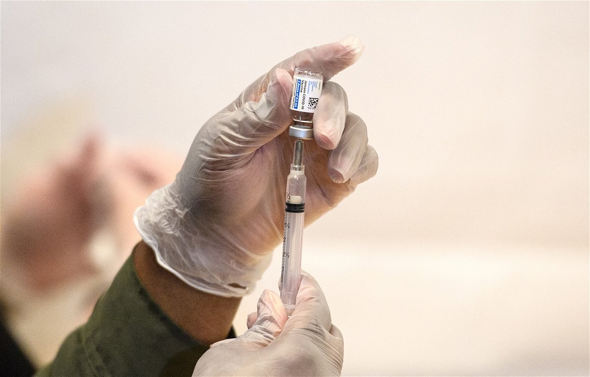 <i>Angela Weiss/AFP/Getty Images</i><br/>A federal judge has temporarily allowed health care workers in New York to apply for religious exemptions to the state's Covid-19 vaccine mandate