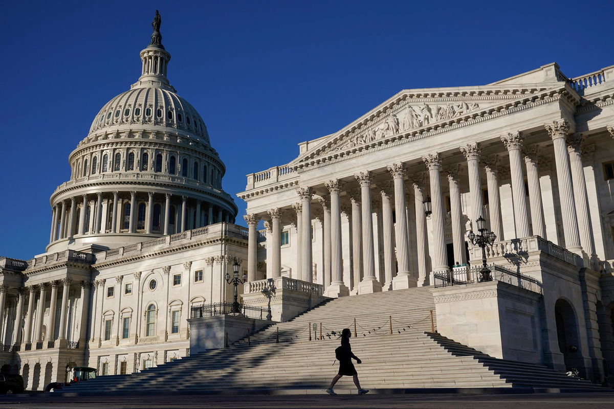 <i>Patrick Semansky/AP</i><br/>All members of the US Capitol Police Department's division responsible for protecting lawmakers must be fully vaccinated against Covid-19 by December 6 or they'll be reassigned