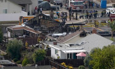 A home bought in May by California newlyweds following their wedding was destroyed in October by a plane crash.