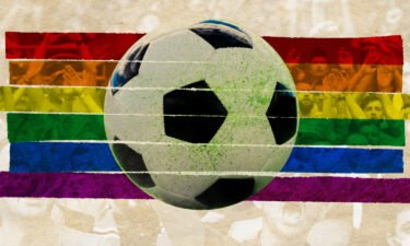 There's a disparity between perceptions of LGBTQ+ visibility in football and the experiences of fans themselves.