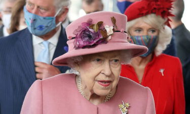 Queen Elizabeth II has said the lack of action on tackling the climate crisis is "irritating." The Queen is shown here at the opening ceremony of the sixth session of the Welsh Parliament in Cardiff on October 14