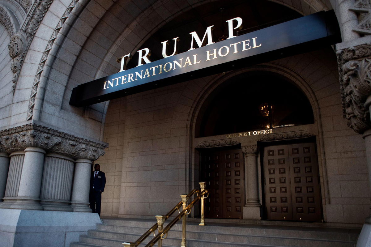 <i>Gabriella Demczuk/Getty Images</i><br/>Former President Donald Trump's company is in advanced talks to sell the lease for its marquee hotel in Washington