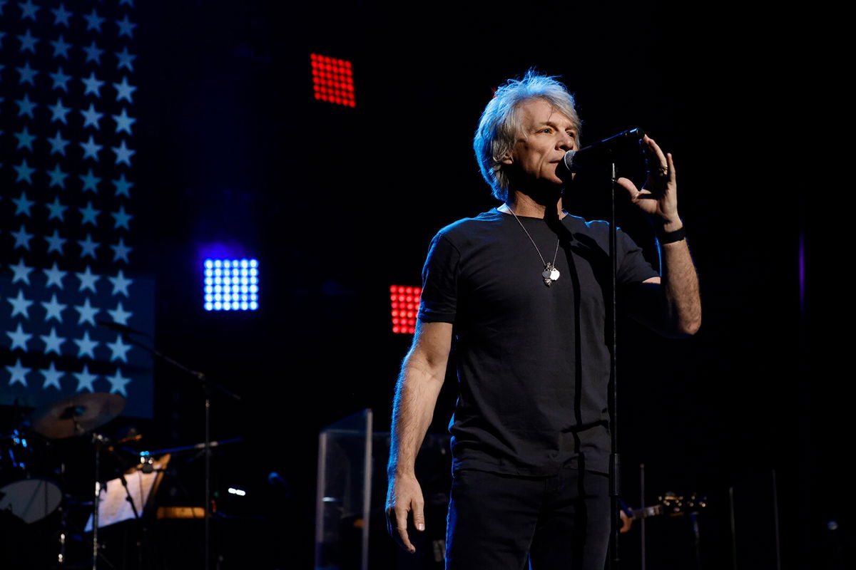 <i>Jamie McCarthy/Getty Images</i><br/>Singer Jon Bon Jovi tested positive for Covid-19 before a Saturday performance