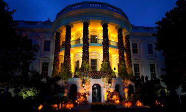 There won't be a White House Halloween celebration this year. In this October 2020 photo