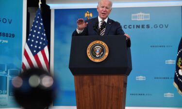 The White House is ready to seal a deal on his legislative agenda. US President Joe Biden is shown here at the White House in Washington