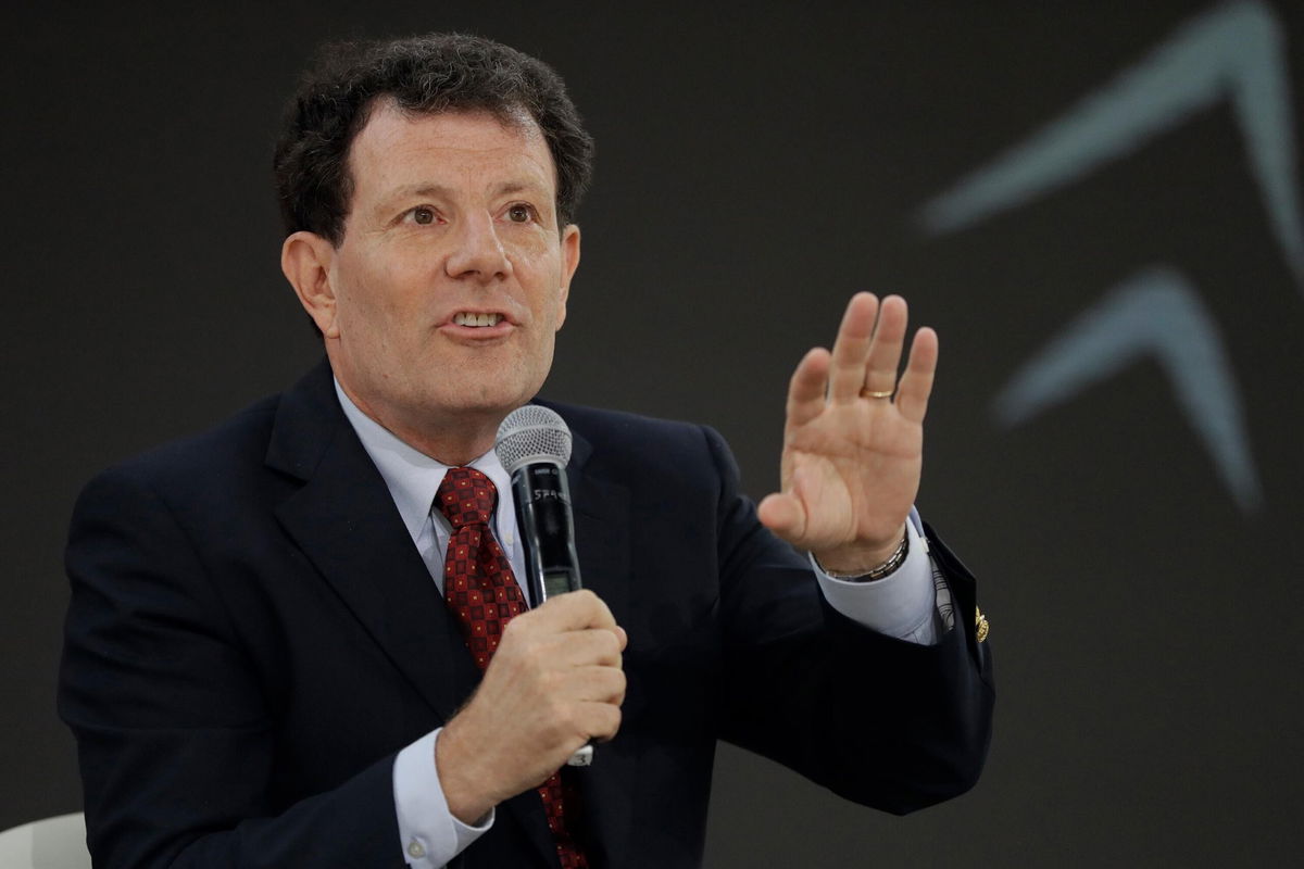 <i>Julio Cortez/AP</i><br/>Former New York Times columnist Nicholas Kristof