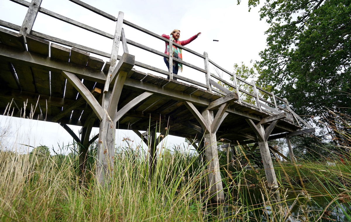 <i>Gareth Fuller/PA Images/Getty Images</i><br/>The original Poohsticks Bridge may sell for as much as $81