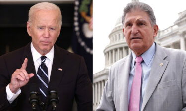 President Joe Biden will host critical moderate Sen. Joe Manchin and Senate Majority Leader Chuck Schumer at his home in Delaware in a push to finalize an agreement on a sweeping economic and climate package