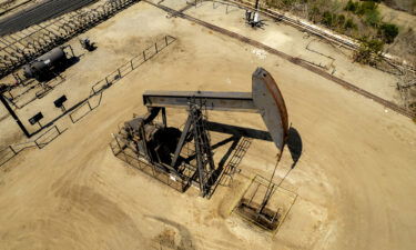 Energy demand is back today as the world economy reopens -- but supply simply hasn't kept up. An oil pump jack operates at the Inglewood Oil Field in Culver City