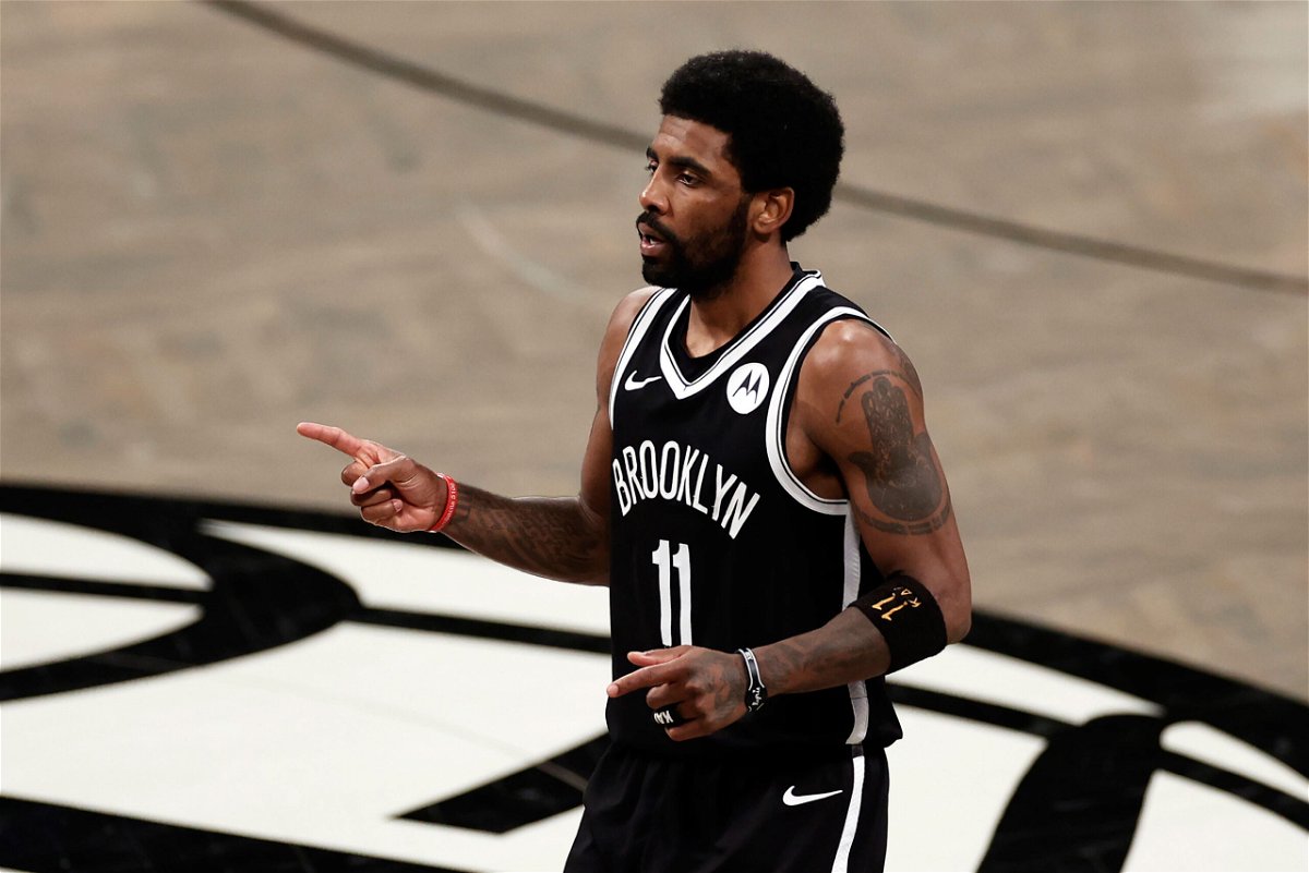 <i>Adam Hunger/AP</i><br/>Brooklyn Nets guard Kyrie Irving said Wednesday that he is unvaccinated against Covid-19