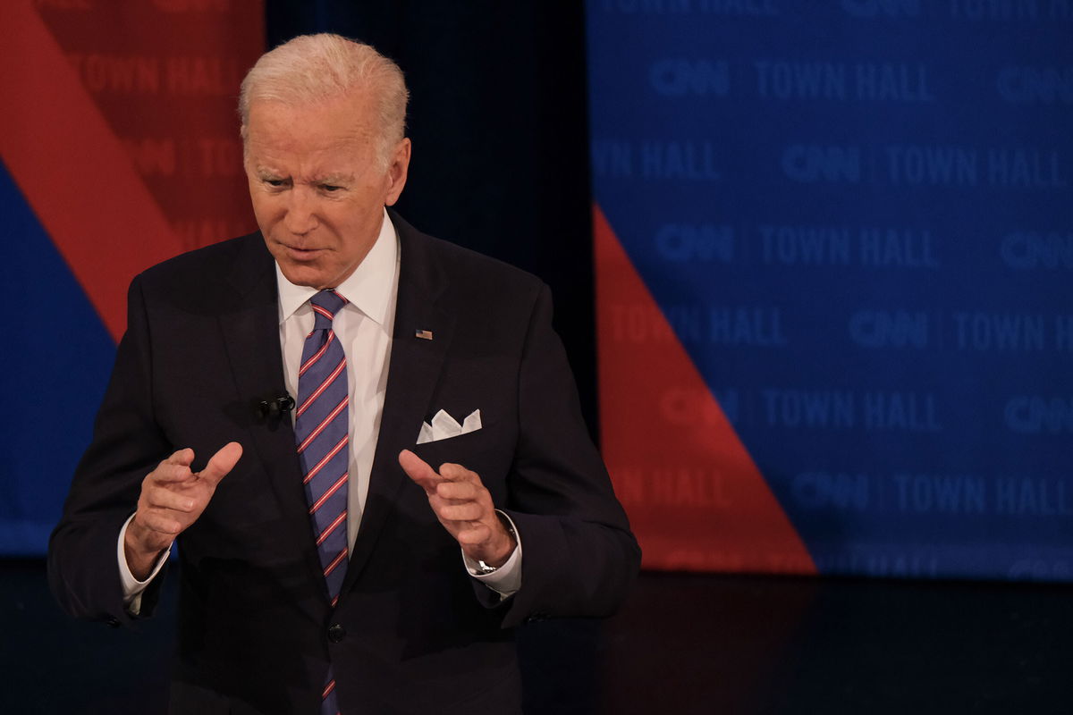 <i>Heather Fulbright/CNN</i><br/>President Joe Biden said Thursday a lot of Americans are feeling 