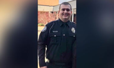 Officer Dylan Harrison of the Alamo Police Department was fatally shot Saturday