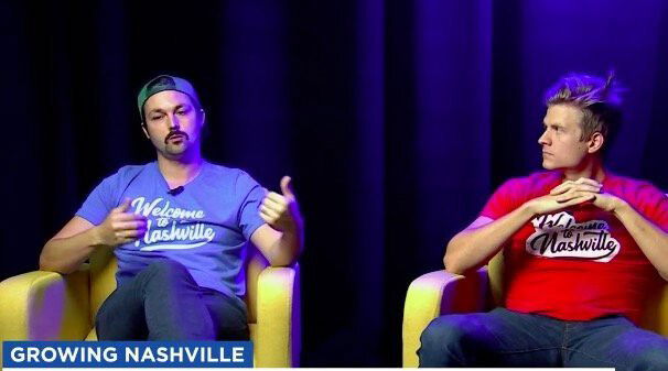 <i>WSMV</i><br/>Austin Bever and Colin Cooper have made names for themselves in Music City as the comedic duo highlighting Nashville's quirks in their now-viral music videos.