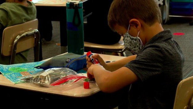 <i>WLOS</i><br/>Students in a NC second-grade class at Hominy Valley Elementary have read the book 