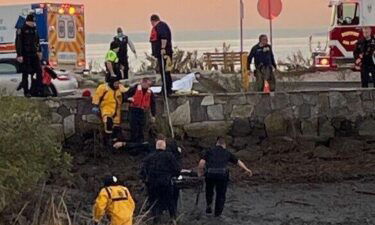 Westport police said they rescued a man who fell into the water at Saugatuck Shores the morning of Nov. 9.