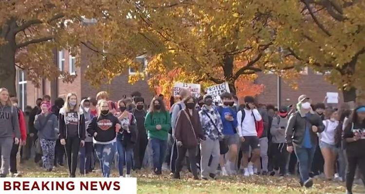 <i>KCTV</i><br/>Hundreds Kansas high school students walked out of class on November 8 because of what they say are unresolved issues associated with sexual assaults on and near campus.
