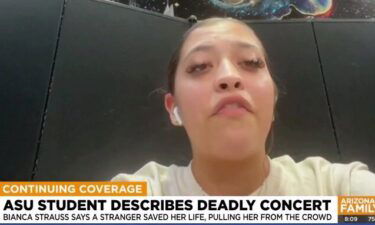 Arizona State student Bianca Strauss is giving a firsthand account of the chaos at the deadly AstroWorld Festival in Houston over the weekend.
