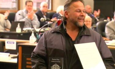 A man was honored November 9 in Chicago for saving the life of another man from an oncoming train last month. It was a hero's honor in Kane County Tuesday