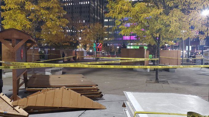 <i>WPVI</i><br/>A security guard for the Christmas Village exhibit at Love Park in Center City Philadelphia has been charged with fatally shooting a man