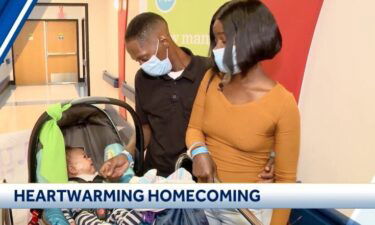 A newborn baby will spend his first night at home Wednesday after contracting COVID-19 over the summer. Monchell Cruppi told WDSU that her son Byron was born prematurely in April.