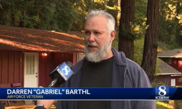 Air Force veteran Darren Barthl lives at Jaye's Timberland Resort