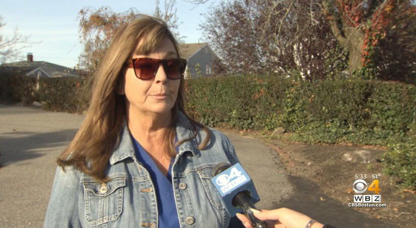 <i>WBZ</i><br/>Pauline Marino is 'petrified' because a pack of coyotes runs through her neighborhood each night.