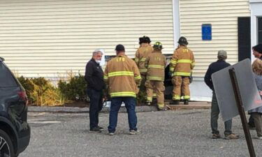Two people were taken to the hospital Tuesday afternoon after a car slammed into a CVS Pharmacy in Litchfield