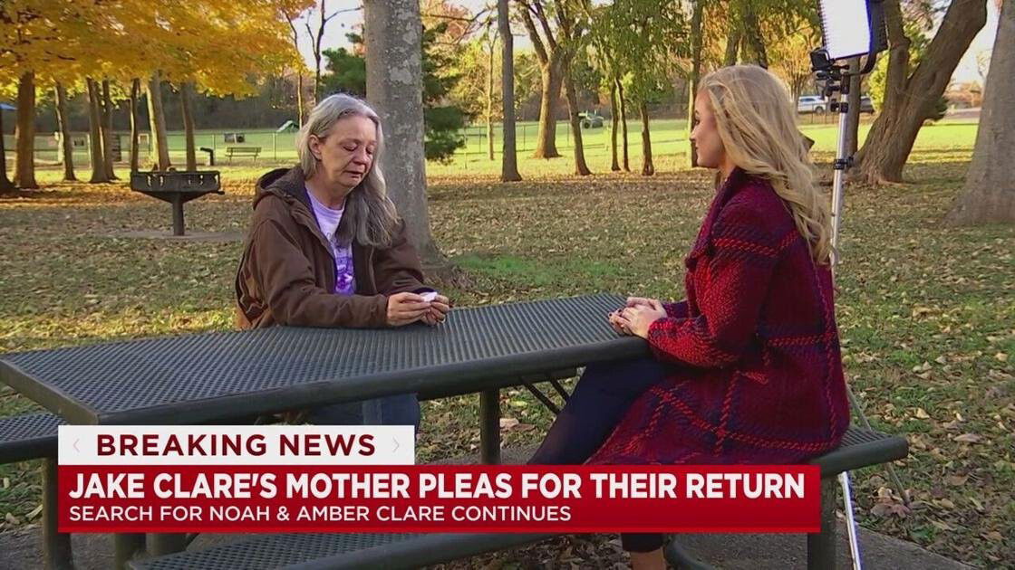 <i>WSMV</i><br/>We are hearing for the first time from Jake Clare's mother who is pleading for her son to return home with her two grandchildren. Jake's mother