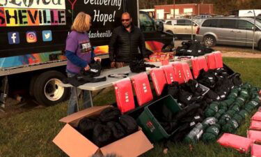 BeLoved Asheville has been preparing winter survival kits to hand out to the homeless community over the next several days and nights.