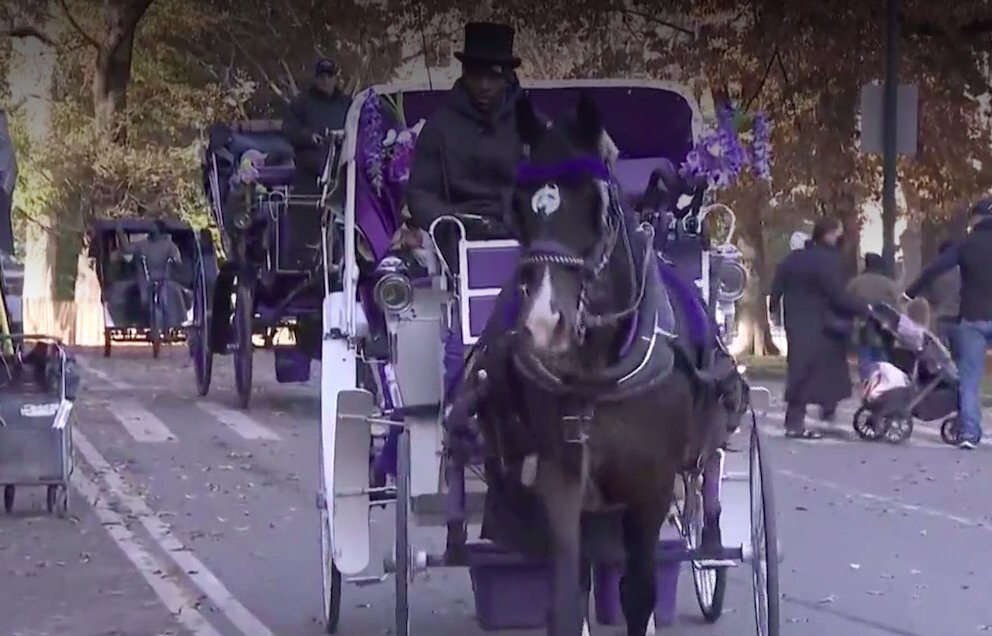 <i>WCBS</i><br/>NYC Mayor Bill de Blasio's administration is once again trying to get rid of carriage horses in Central Park.
