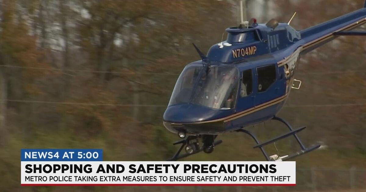 <i>WSMV</i><br/>Tennessee police are keeping a bird's eye view on shoppers while watching for people trying to break into cars and shoplift.