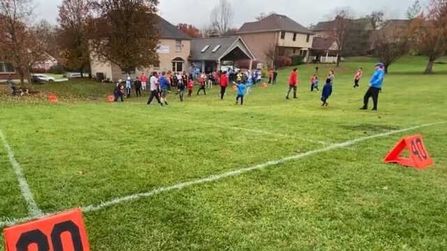 <i>WLWT</i><br/>About three dozen people gathered in a backyard in Cleves on Thanksgiving for a tradition 20 years in the making.