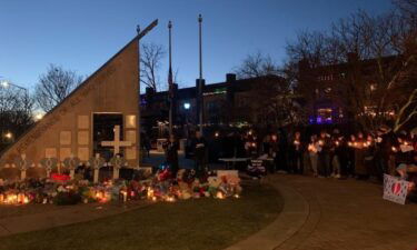 A memorial in Waukesha