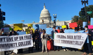 Community college students with Rise