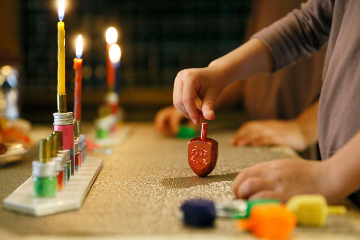 <i>Briana Sanchez/El Paso Times/USA Today Network</i><br/>Hanukkah in 2021