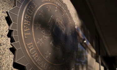 The Federal Bureau of Investigation (FBI) seal outside the headquarters in Washington