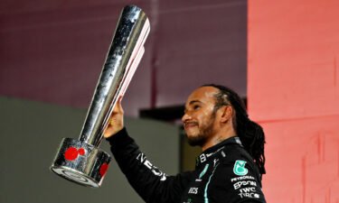 Lewis Hamilton put in a faultless drive to win inaugural Qatar Grand Prix and cut Max Verstappen's championship lead to just eight points.
