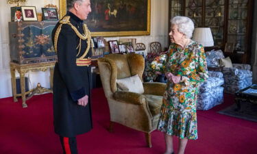 Queen Elizabeth II receives General Nick Carter