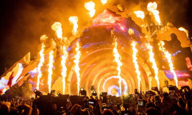 Travis Scott performs at Day 1 of the Astroworld Music Festival at NRG Park on Friday