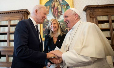 The US Conference of Catholic Bishops voted overwhelmingly Wednesday to approve a document that some conservative bishops had hoped would serve as a call to ban communion for President Joe Biden and other elected officials who support abortion rights. Biden