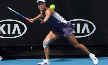 The Women's Tennis Association (WTA) on Sunday called on the Chinese government to investigate allegations of sexual assault made by Peng Shuai against a former state leader. Shuai makes a forehand return to Japan's Nao Hibino during their first round singles match at the Australian Open tennis championship in Melbourne