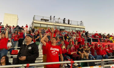 CSBR fans root for their team during Saturday's championship game.