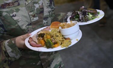 US troops around the globe will get Thanksgiving meal despite supply chain obstacles. Soldiers