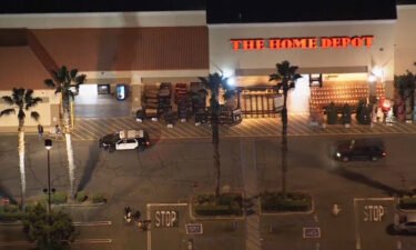 Up to 10 people entered a Home Depot store in California on Black Friday and left with a range of stolen tools