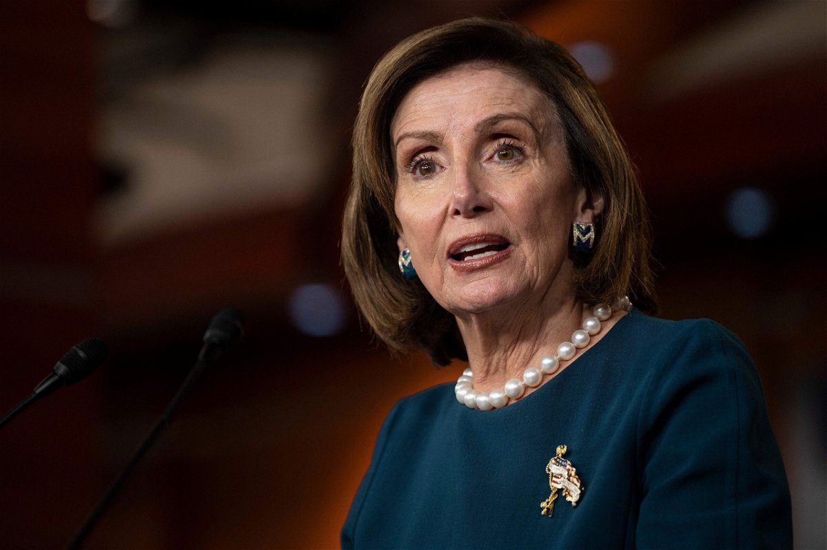 <i>JIM WATSON/AFP via Getty Images</i><br/>House Speaker Nancy Pelosi