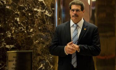 Manhattan prosecutors have informed top Trump Organization executive Matthew Calamari that they do not intend to charge him for now with any crimes as part of their wide-ranging investigation into the former President's company. Calamari is shown here in the lobby at Trump Tower