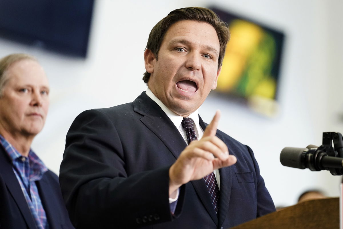 <i>Chris O'Meara/AP</i><br/>Florida Gov. Ron DeSantis