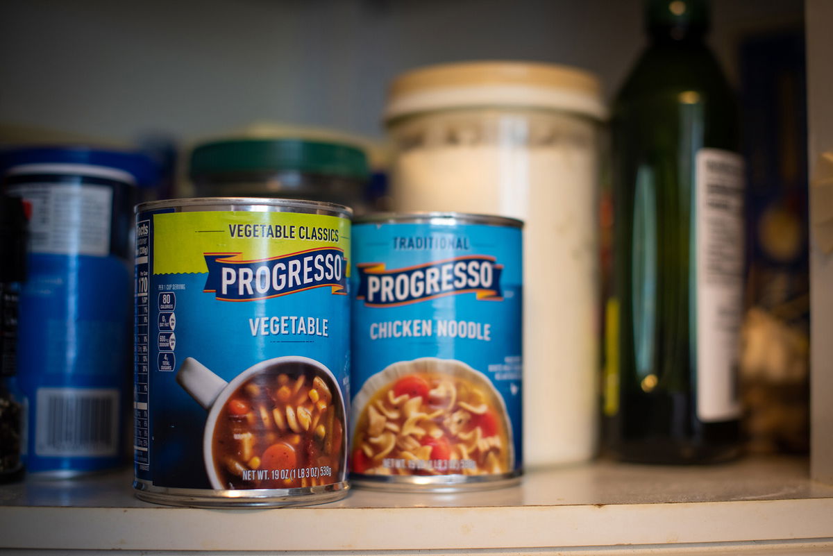 <i>Tiffany Hagler-Geard/Bloomberg/Getty Images</i><br/>General Mills said it will increase prices in January for brands such as Progresso.