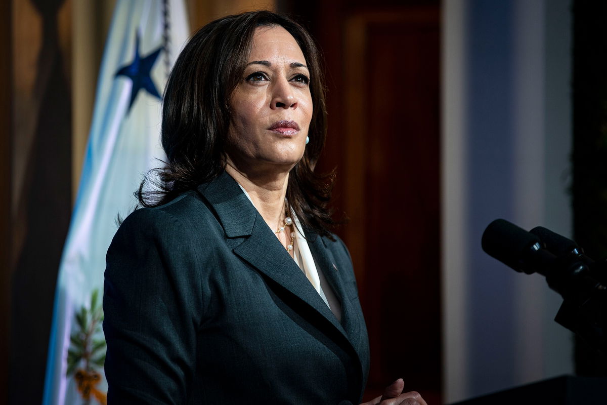 <i>Pool/Getty Images North America/Getty Images</i><br/>West Wing aides have reportedly thrown up their hands at Vice President Kamala Harris