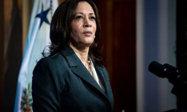 Vice President Kamala Harris said Thursday she does not feel misused or underused in her role as vice president. Harris is shown here in the East Room of the White House April 22